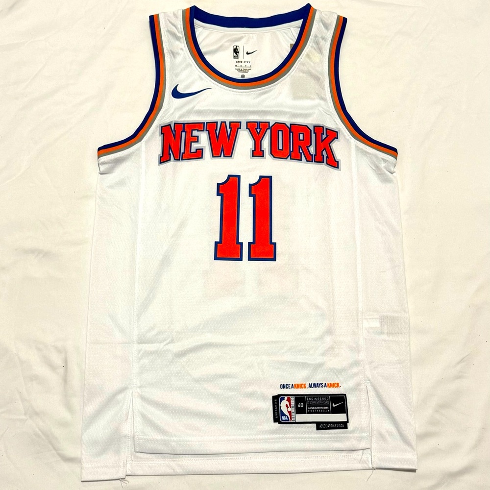New York Knicks Brunson WHITE jersey